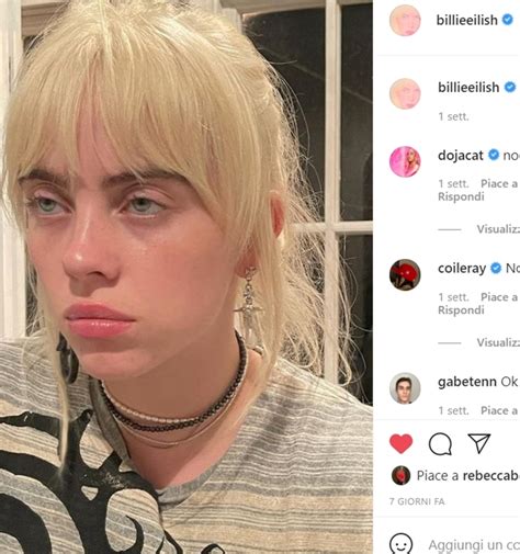 Billie eilish finally let people see her tattoo that she once swore no one would. Billie Eilish racconta il lungo processo per diventare bionda