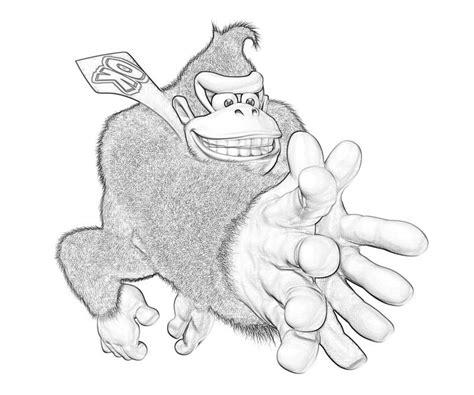 Donkey kong game coloring pages. Donkey Kong #112239 (Video Games) - Printable coloring pages