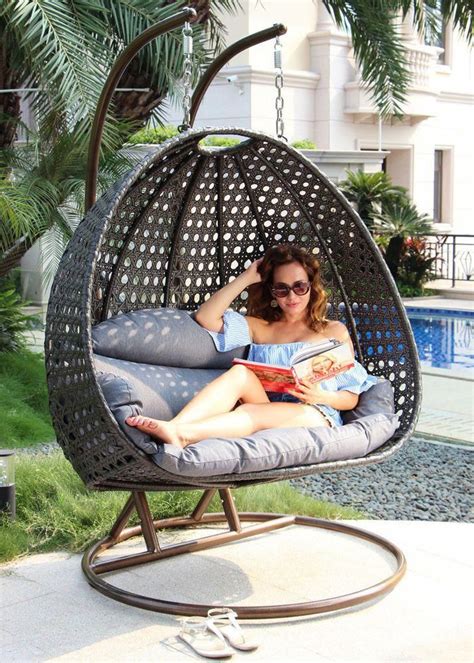 The frame is built to last with due to the electrical coated steel and it resists rust and scratching. Big Comfy Oversized Chairs #BagChairs | Wicker patio ...