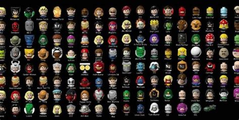 Find the box for your lego set that is missing parts. Lego Marvel Super Heroes Unlockable Characters | Lego ...