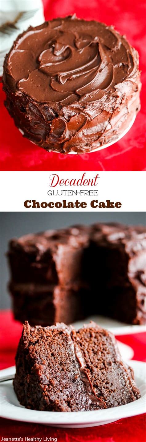 The only thing i did differently was to use lactose free milk. Decadent Gluten-Free Chocolate Cake Recipe - Jeanette's ...