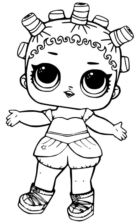 Can do baby lol surprise doll coloring page free printable. LOL Surprise Doll Coloring Pages - GetColoringPages.com