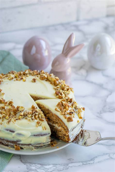 Dieser saftige karottenkuchen wird dich begeistern! So backst du den perfekten Carrot Cake mit Frischkäse wie ...