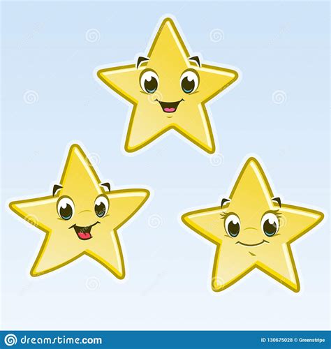 Molde de nuvem para parede decorar a parede do quarto do bebê com moldes de nuvens é uma opção simples, barata e charmosa para o tema chuva de amor. Estrelas Pequenas Dos Desenhos Animados Ilustração do ...