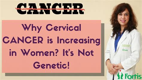 Before we do a deep dive, lemme make one thing clear. Why Cervical Cancer is Increasing in Women? It's Not ...