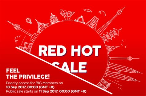 Hot sale es un evento especial de ofertas, descuentos y promociones exclusivas por internet. Air Asia Offers RED HOT SALE for March to November 2018 ...