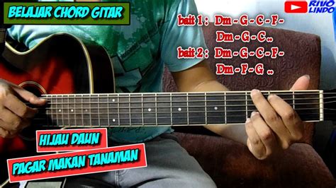 Pagar makan tanaman (acoustic) 03. Chord Hijau Daun Pagar Makan Tanaman - Berbagi Tanam