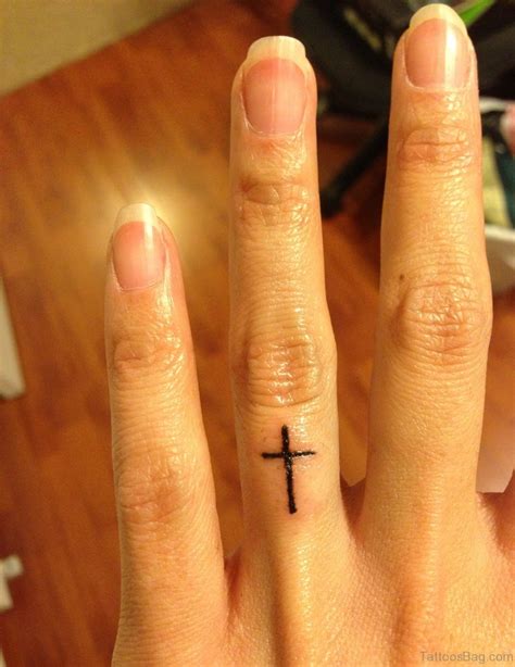 The wolf is a majestic animal and suggests a person who is loyal and also fierce, just like the wolf. 49 Creative Cross Tattoos On Fingers