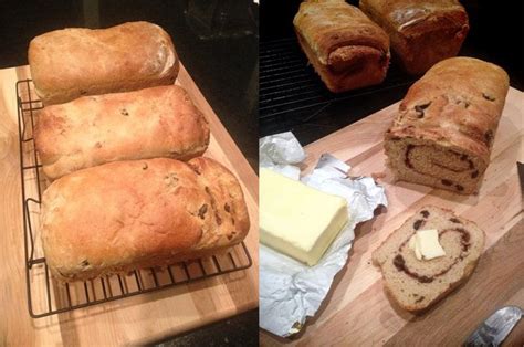 Cook bread slices on lightly greased nonstick griddle or skillet on medium heat. Easy Homemade Cinnamon Raisin Bread Recipe | Recipe in ...