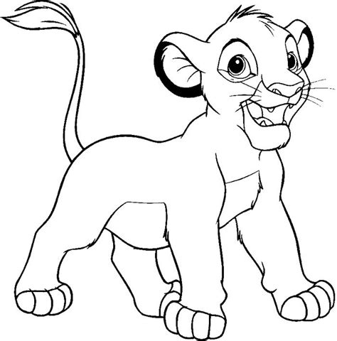 Scar here's a beautiful coloring page of young nala here's a awesome coloring page of nala. Pin on Katie
