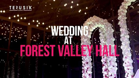 Malay solemnisation at forest valley hall. Forest valley hall by terusik event - YouTube