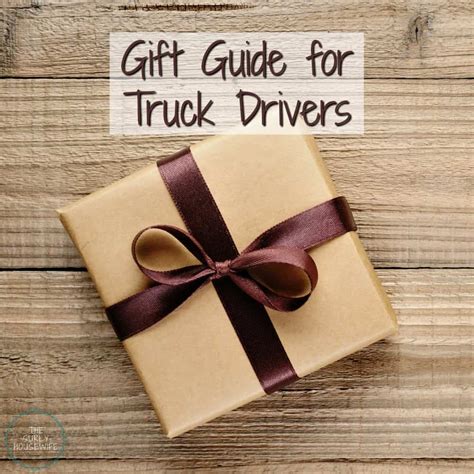 Bombay group bergerak dibidang garment gordyn membutuhkan karyawan dibagian : Gift Guide for Truck Drivers | 20 Items to Give the Man in your Life