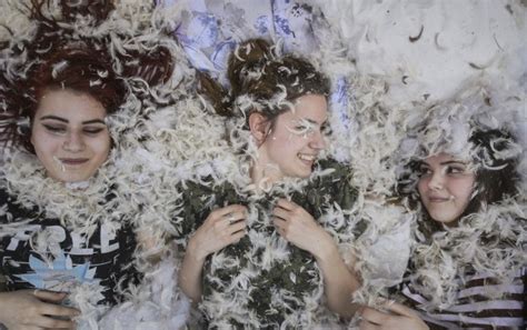 We really appreciate you all! All the wildest scenes from International Pillow Fight Day