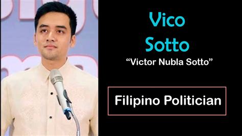 Vico sotto's age is 31. Vico Sotto Biography and Family - YouTube