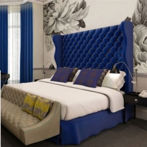 See more ideas about vibrant rugs, interior, interior design. Vibrant blue bedroom. (With images) | Blue bedroom ...