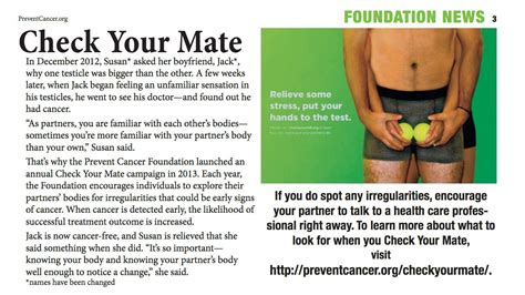 Symptoms may include a lump in the testicle, or swelling or pain in the scrotum. How to Check Your Partner for Testicular Cancer Symptoms ...