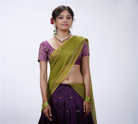 India is quite conservative so most indian girls dress relatively modestly. south indian hot vilalge girl supoorna sexy half saree ...