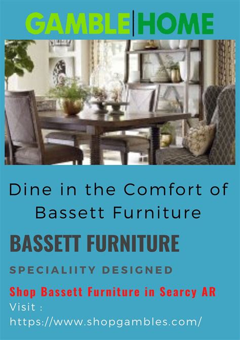 Christopher knight, ashley furniture, furniture of america Dine in the comfort of Bassett Furniture Searcy AR in 2020 ...