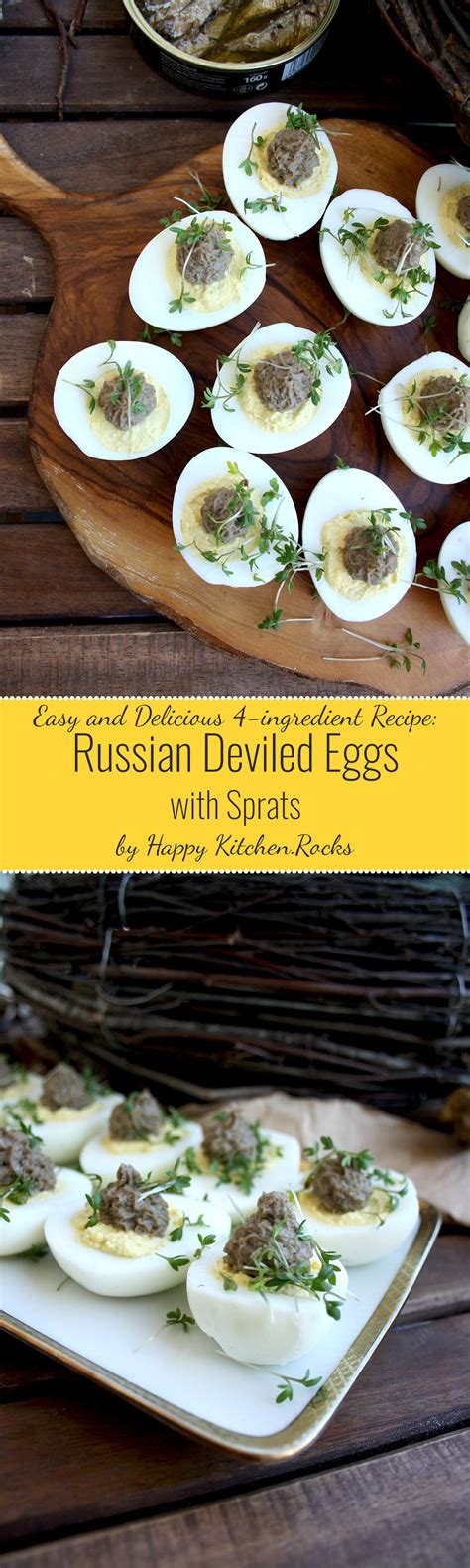Check spelling or type a new query. Russian Deviled Eggs with Sprats - Happy Kitchen.Rocks ...