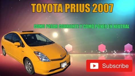 If you are talking about jumpstarting a car that has a dead battery from a prius you can do it but i don't recommend it. How to jumpstart Toyota Prius 🤓🔋12volt COMO PASAR CORRIENTE Y PONERLO EN NEUTRAL TOYOTA PRIUS ...