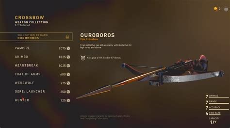 I was researching info on roman military use of handheld crossbows (as you do.a then the brits discovered that the french had a more effective tool called the sauterelle crossbow. CoD WW2: How to Unlock Crossbow