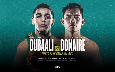 Titleholder nordine oubaali, who was originally scheduled to defend that belt against donaire on dec. Oubaali Vs Donaire este fin de semana - World Boxing Council