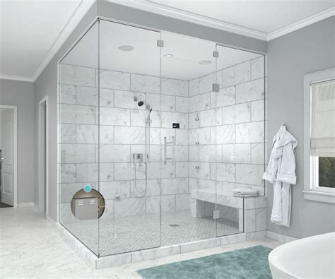 I like losing myself in programs like this and love trying out different things in my virtual bathroom for hours on end. Virtual Steam Shower | Bathroom design small, Bathroom ...