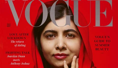 Born on 12th july, 1997 in mingora, pakistan, she is. Malala Yousafzai graces the cover of British Vogue's July ...