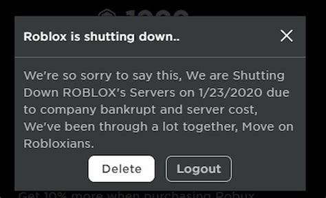 How long will roblox be down? Is Roblox Shutting Down in 2021? - Kinetic HiFi