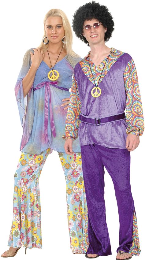 Retrouvez notre sélection de déguisements pour enfants pour fêter halloween 2020 sur cultura ! Déguisement couple de hippie de luxe : Déguisement couple ...