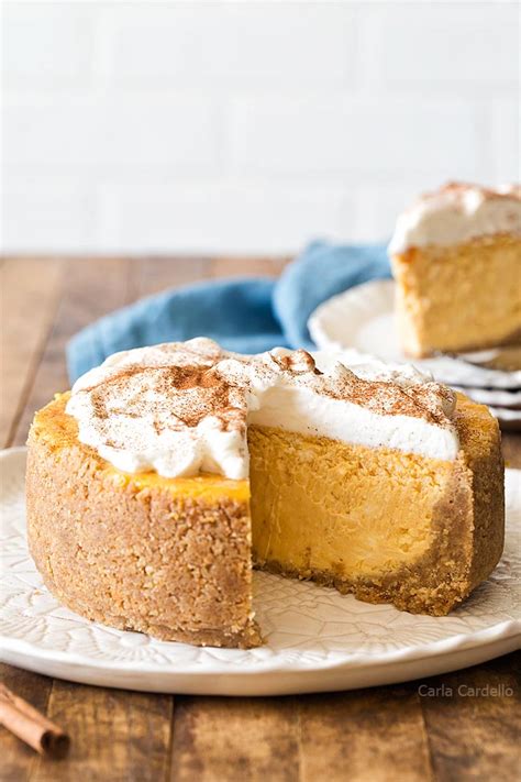 This is nana's recipe just scaled down. Small Cheesecake Recipes 6 Inch Pans : 6 Inch Pumpkin Cheesecake Recipe Homemade In The Kitchen ...