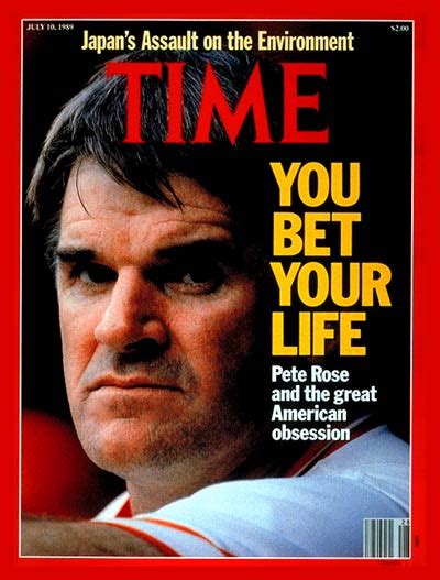 Yes, betting on sports is gambling. TIME Magazine Cover: Pete Rose - July 10, 1989 - Pete Rose ...