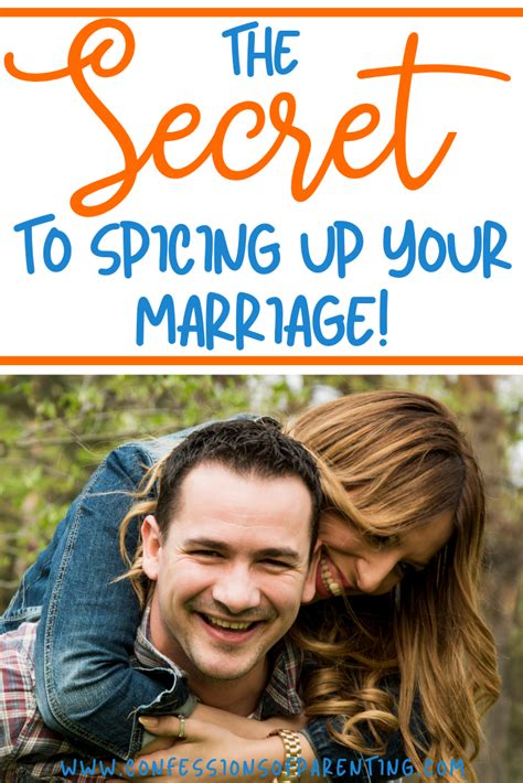 Take it beyond the bedroom: 30 Ways to Spice Up Your Marriage | Marriage, Spice things ...