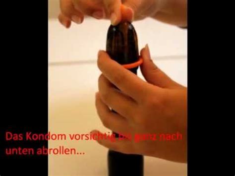 Aufgrund dieses threads stellt sich mir jetzt die frage, wann denn der sicherste und beste zeitpunkt ist, das kondom überzuziehen? Kondom Anleitung ganz leicht erklärt - YouTube
