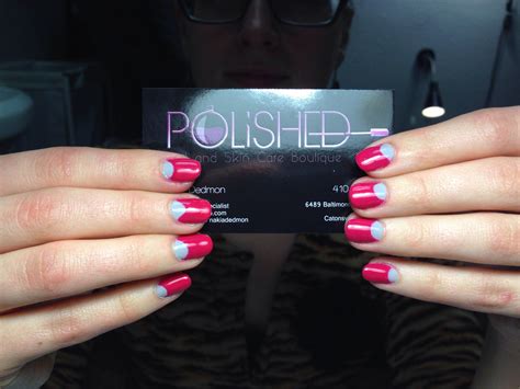 5 seconds in the led 18g light; Inverted French manicure with #gelish "Cashmere Kind of ...