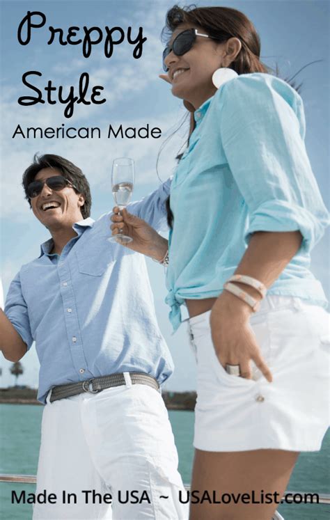 Buying gifts made in america is good for the usa. The Best of Preppy Style, Made in USA - USA Love List