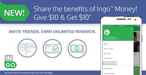 Or split a check and send money to more than one place. Ingo Money Check Cashing App $10 Referral Bonus