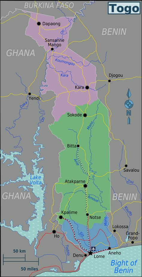 Tripadvisor has 5,334 reviews of togo hotels, attractions, and restaurants togo tourism: Landkarte Togo (Karte Regionen) : Weltkarte.com - Karten ...