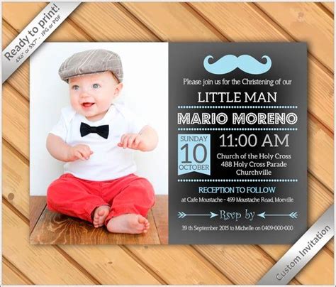 Have a look right here. Baby Dedication Invitation Templates New Baby Boy Baptism Christening Dedication In… in 2020 ...