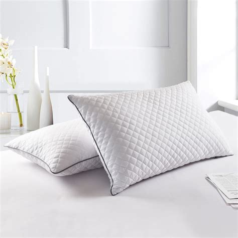 Add a mild detergent in the washing how to wash buckwheat pillows. QUILTED HOLLOW FIBER PILLOW - Luxe Home