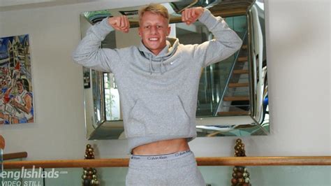 Enter and get off now! EnglishLads - Straight Young & Muscular Jake Campbell ...