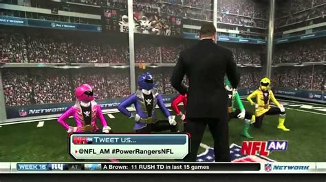 See more of nfl network on facebook. Power Rangers Super Megaforce - NFL AM on NFL Network ...