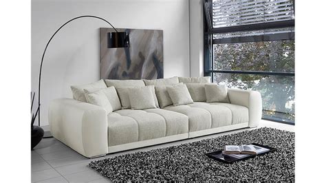 Big sofa landhausstil,big sofa xxl landhausstil,big sofas im landhausstil Big Sofa SAM Polstermöbel XXL Sofa in Weiß Grau Beige 310