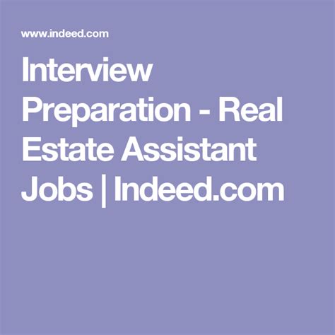 Answer tips to be certain, interviews do not always follow the same format and each interviewer will have his or her own style. Tips for real estate assistant interviews. | Real estate ...