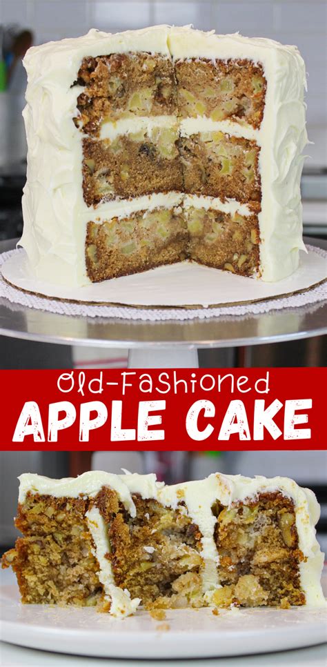 Old fashioned fresh apple cake recipe. Old-Fashioned Apple Cake: Packed with Fresh Apples and ...