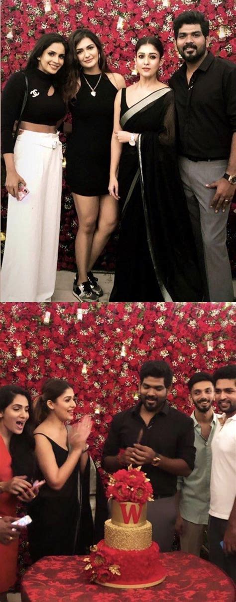 5 best pics of the actress one can't miss. Nayanthara Birthday Surprise birthday Party For Vignesh Shivn