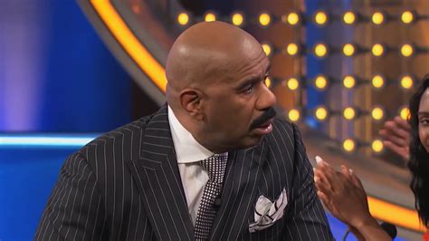 On television, in addition to a seven. Steve Harvey dumbfounded by 'Family Feud' answer