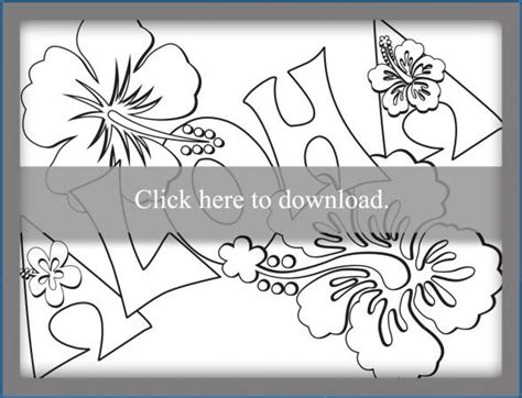 Click the aloha hawaii coloring pages to view printable version or color it online (compatible with ipad and android tablets). Hawaii Coloring Pages | LoveToKnow