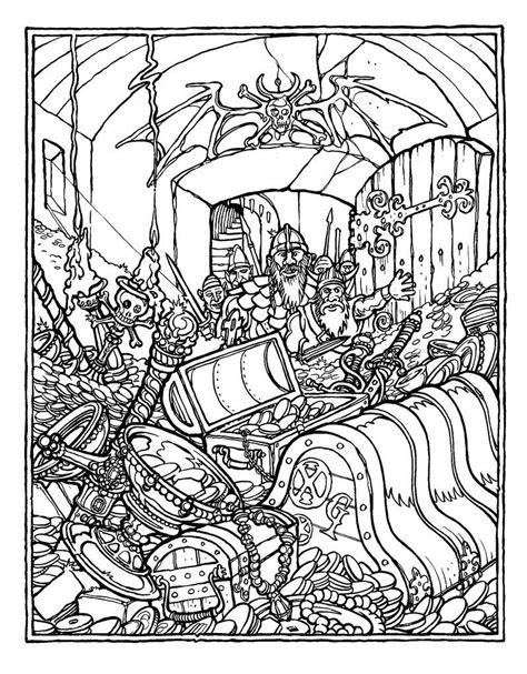 Monster brains the ficial advanced dungeons and dragons. Advanced Coloring Pages | Coloring Pages For Kids ...