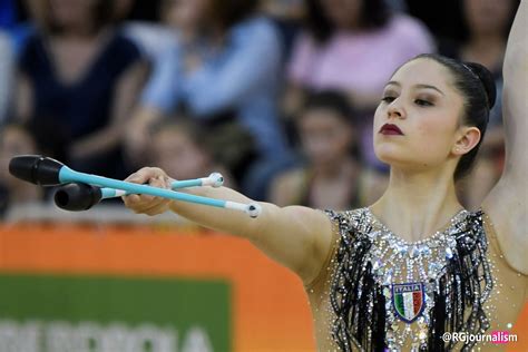 Baldassarri milena ita 2018 rhythmic worlds sofia bul qualifications ribbon. Milena Baldassarri (Italy), European Championships 2018